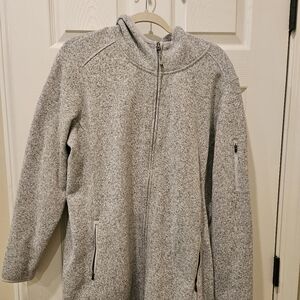 Women's L.L. Bean Sweater Fleece Coat